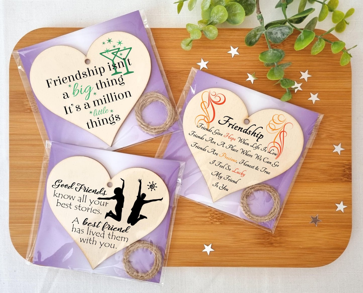 The Plum Penguin Heartfelt Stories Told Through Three Friendship Plaques